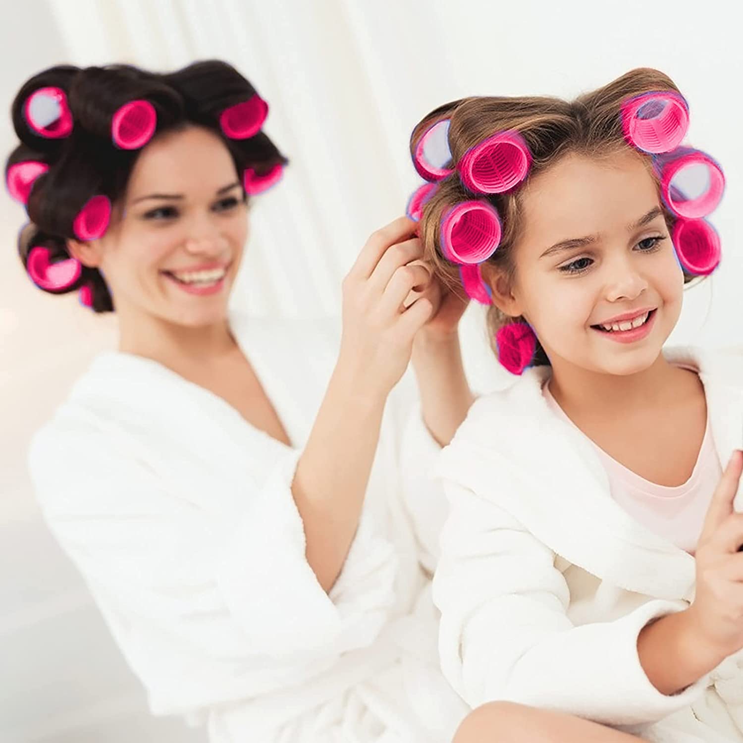 Baal Heatless Hair Curler Set - No Heat Hair Waver & Curling Rods for Overnight Styling (Multicolor) | Perfect for Beach Waves, Wedding Hairstyles & Damage-Free Curls