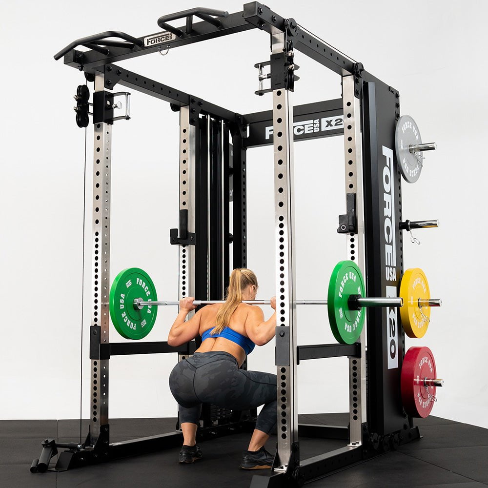 Force USA X20 All-In-One Home Gym Trainer - Strength Training Equipment for Full Body Workouts | Perfect for Home Fitness, Weight Lifting & Muscle Building