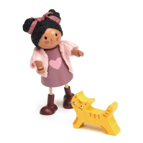 Ayana Doll with Flexible Limbs & Pet Cat - Perfect for Kids Pretend Play, Collectible Display, and Gift Giving