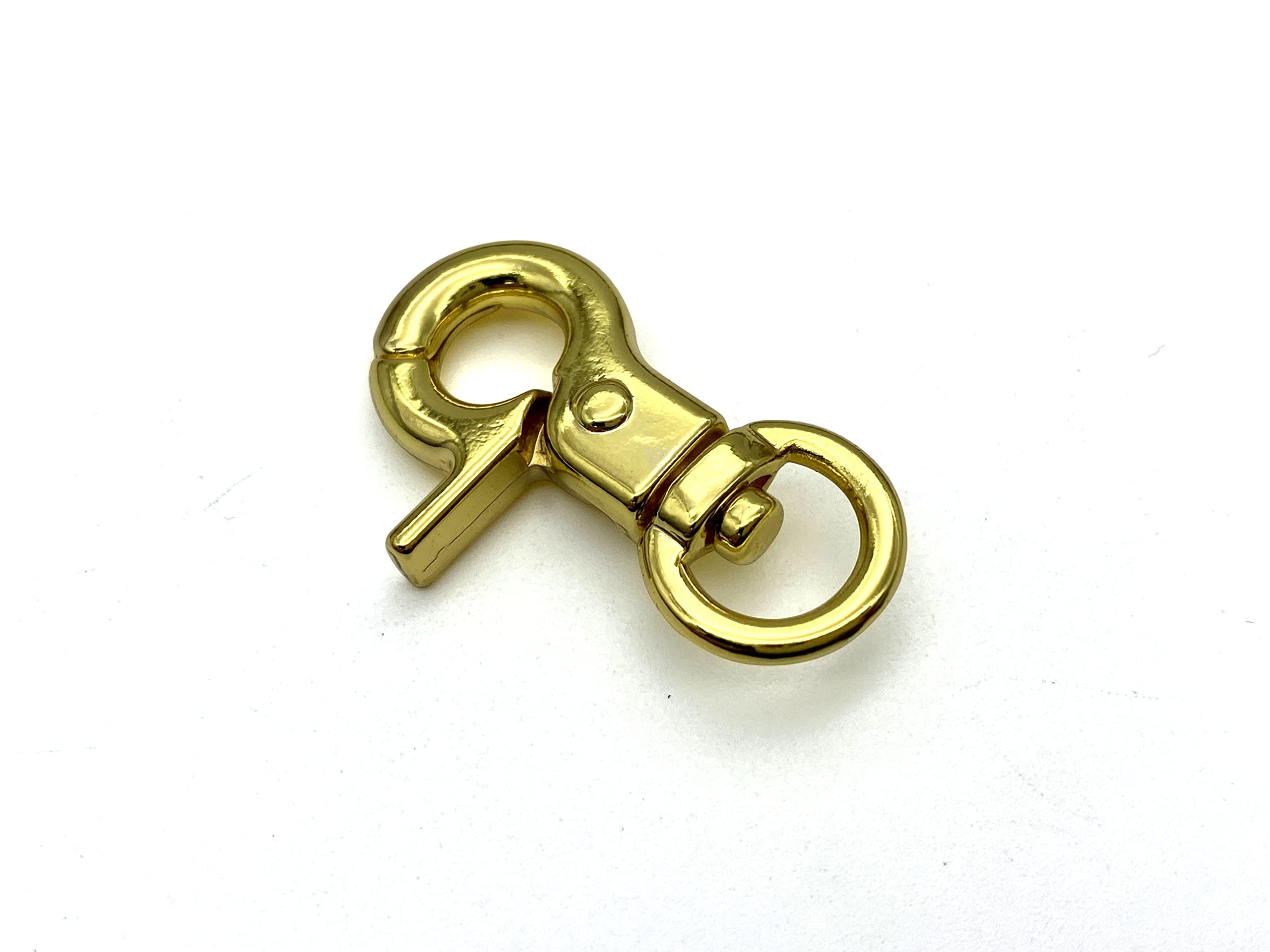 3Dancraftit Lobster Claw Hooks 12pcs - Zinc Alloy Swivel Clasps for Lanyards & Keychains