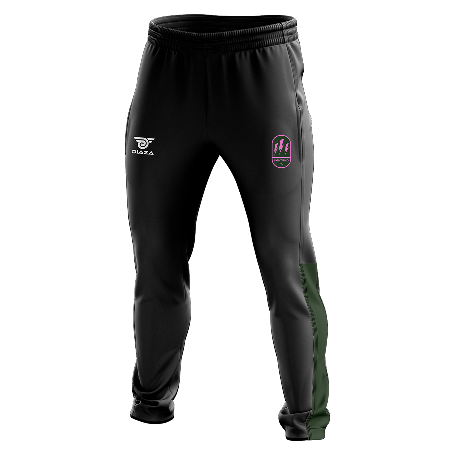 Lightning FC Hyperflux Track Suit Pants - Breathable Athletic Joggers for Running, Training & Gym Workouts - Perfect for Soccer Players & Sports Enthusiasts