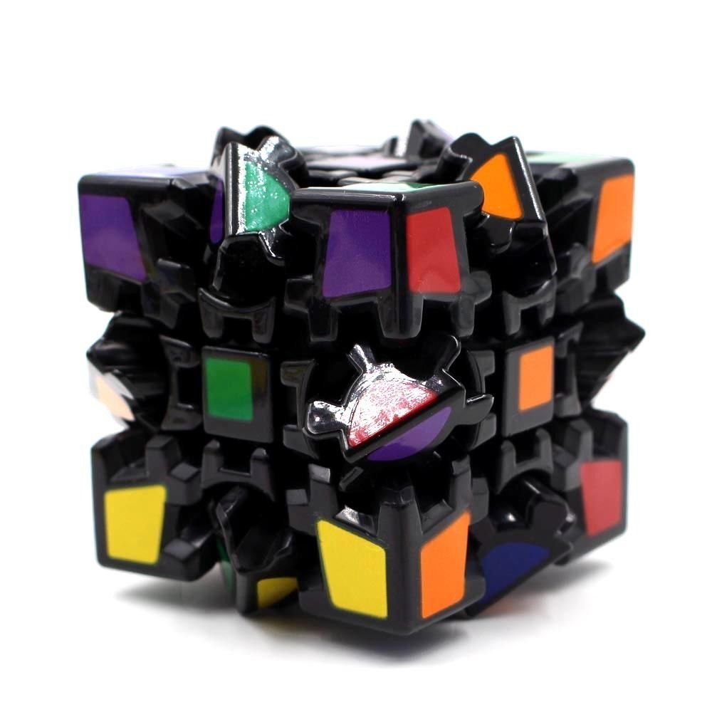 Kiditos 3x3 Stickerless Gear Cube - Speed Magic Cube Puzzle Toy for Kids & Adults - Brain Teaser & Stress Relief - Perfect for Office, Travel & Family Game Night