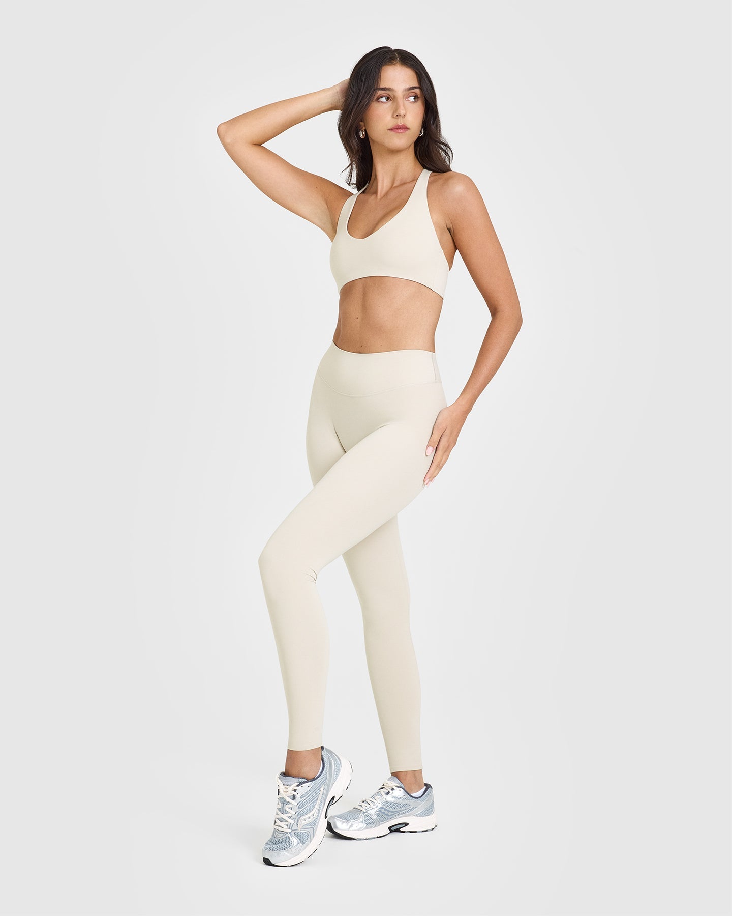 SoftMotion™ Wireless Bralette - Comfortable Seamless Bra for Women | Sand | Perfect for Yoga, Lounge & Everyday Wear