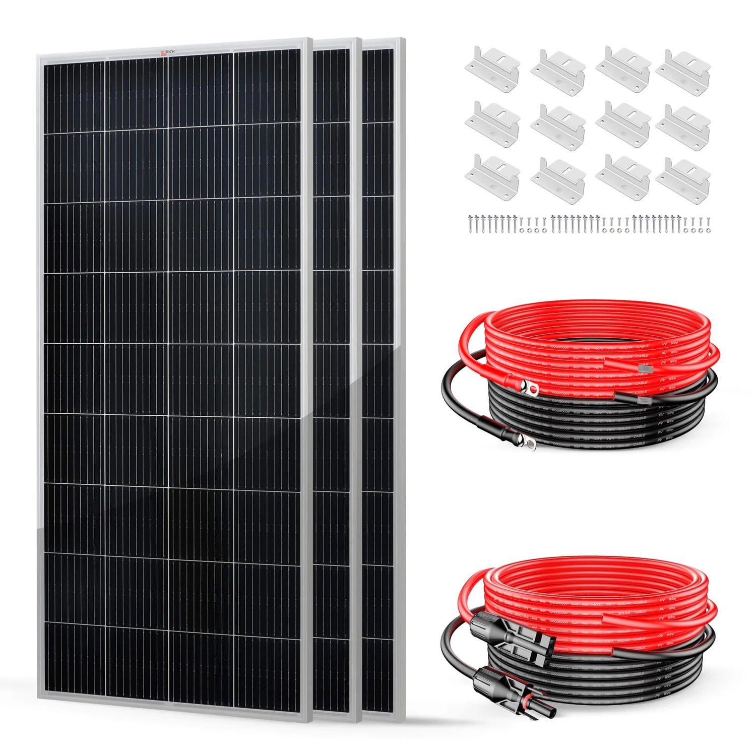 600W Solar Panel Kit by Rich Solar - Complete Off-Grid Power Solution for RV, Boat, Cabin & Emergency Backup