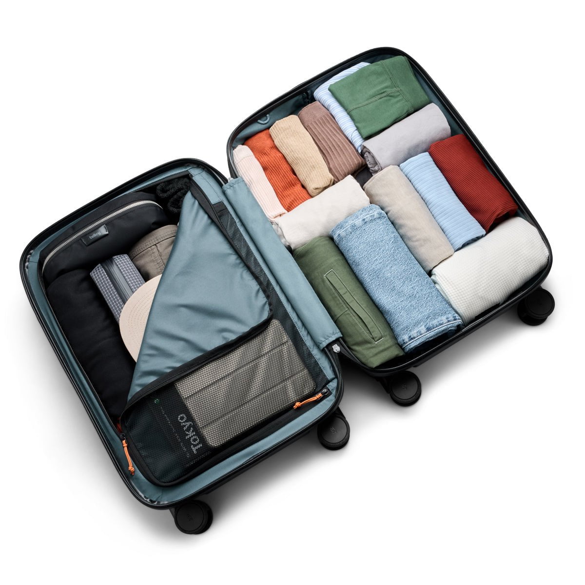 Bellroy Transit Carry On Plus Luggage - Premium Expandable Travel Suitcase for Business & Vacation - Lightweight Durable Spinner Luggage with TSA Lock & Smart Storage (Perfect for Air Travel & Weekend Getaways)