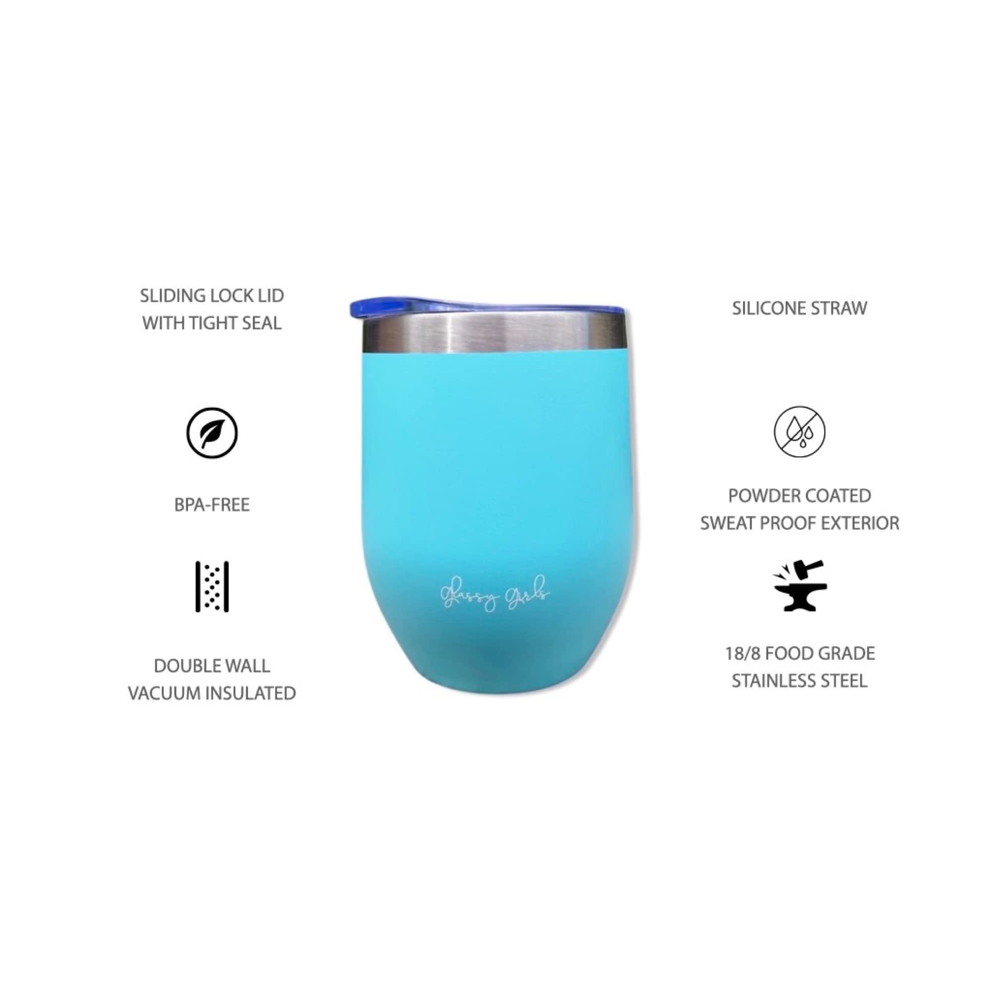Best Teacher Mint 12oz Tumbler - Teacher Off Duty Cocktail Tumbler, Perfect Student Gift for Teacher Appreciation, End of Year Gift, Ideal for Classroom, Home, or Outdoor Use