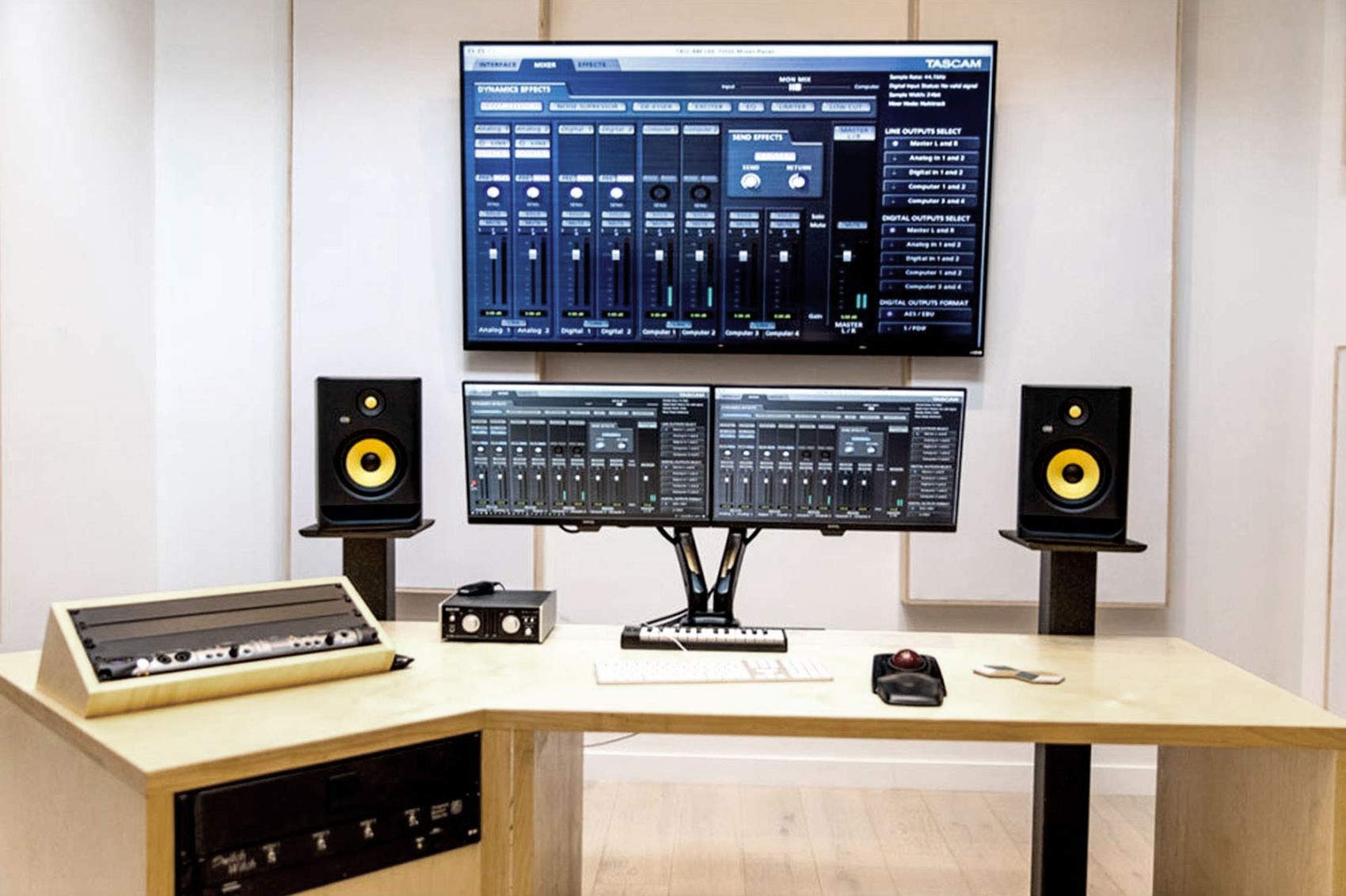 KRK RP7-G4 Rokit 7 Generation 4 Powered Studio Monitor (Black) - Professional Studio Monitors for Music Production, Recording & Mixing