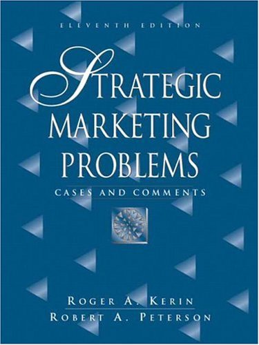 Strategic Marketing Problems: Cases and Comments - Best Solutions for Business Growth & Decision Making | Perfect for MBA Students & Marketing Professionals