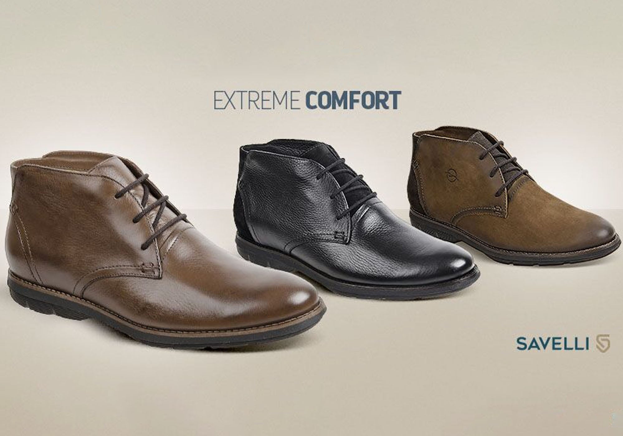 Savelli Epic Men's Comfortable Leather Lace-Up Boots - Handcrafted in Brazil - Durable & Stylish for Work, Outdoor Adventures & Casual Wear