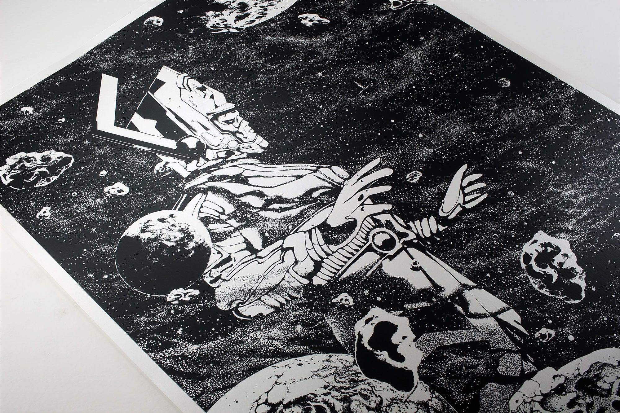 Galactus Variant Screen Printed Poster - Marvel Comics Wall Art for Home, Office & Gifts | Collectible Superhero Decor