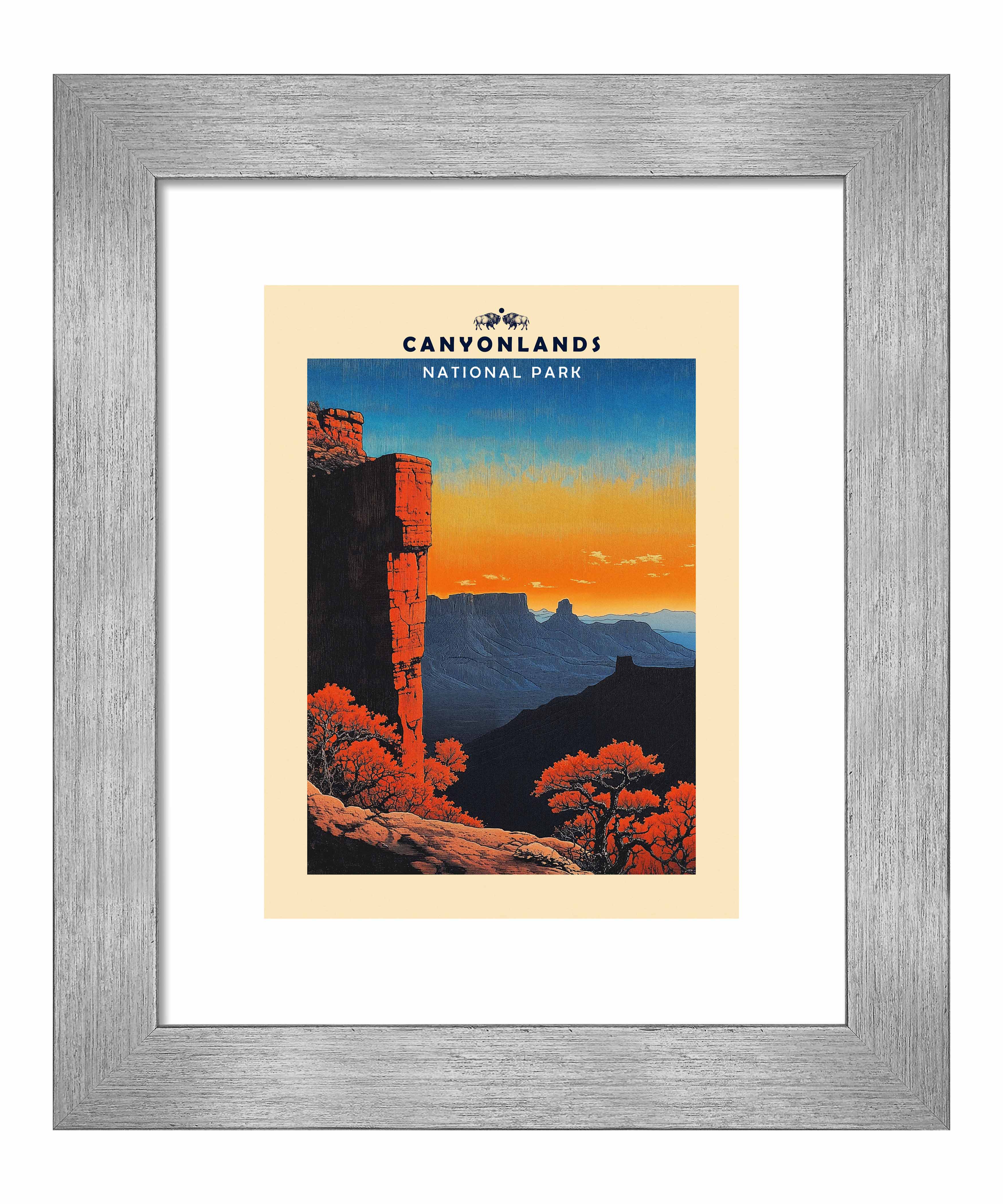 Canyonlands National Park Art Prints - Stunning Landscape Wall Decor for Home & Office - Perfect for Living Room, Bedroom, or Gift