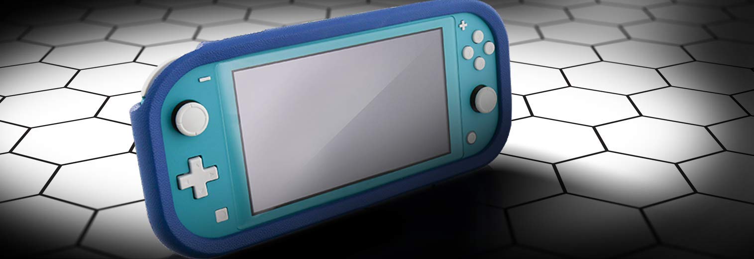 Nyko Bubble Case for Nintendo Switch Lite - Protective Shockproof Cover with Ergonomic Grip, Blue | Compatible with Nintendo Switch Lite | Perfect for Gaming, Travel & Everyday Protection