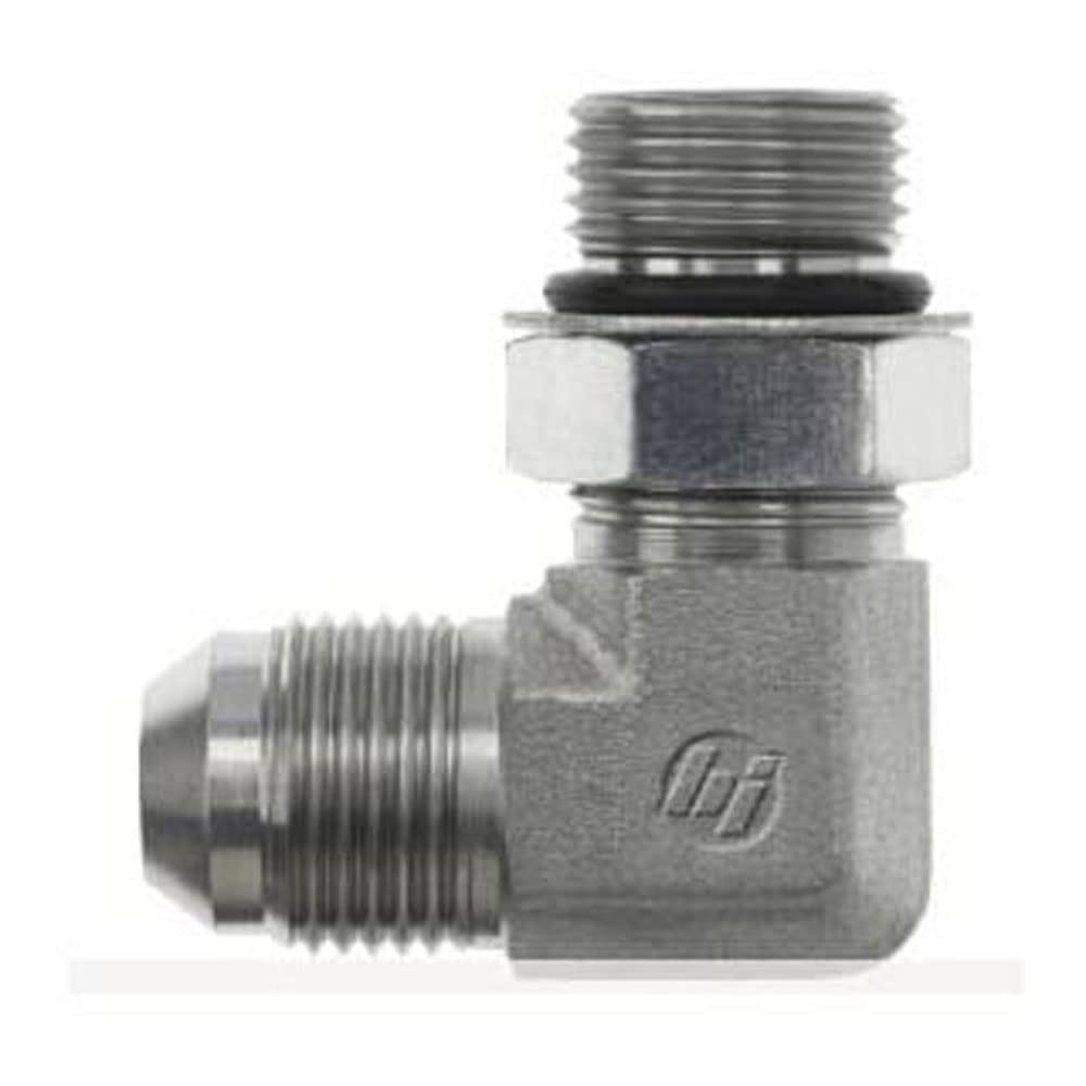 Brennan Industries 6801-08-08-NWO-SS Stainless Steel 90 Degree Elbow Tube Fitting - 3/4