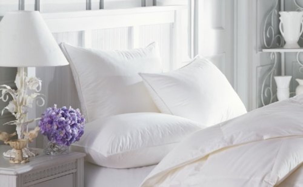 Downright Sierra Comforel Alternative Fiber Queen Size Soft Filled Pillow - Hypoallergenic & Breathable for Side Sleepers & Hot Sleepers