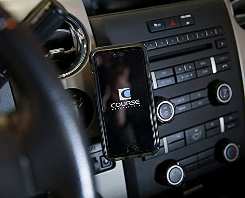 Course Motorsports DirectFit Phone Mount - Magnetic & Wireless Charging for Ford F150 (2013-2014) | Universal Phone Compatibility | Secure Dashboard & Vent Mounting for Hands-Free Driving & Navigation