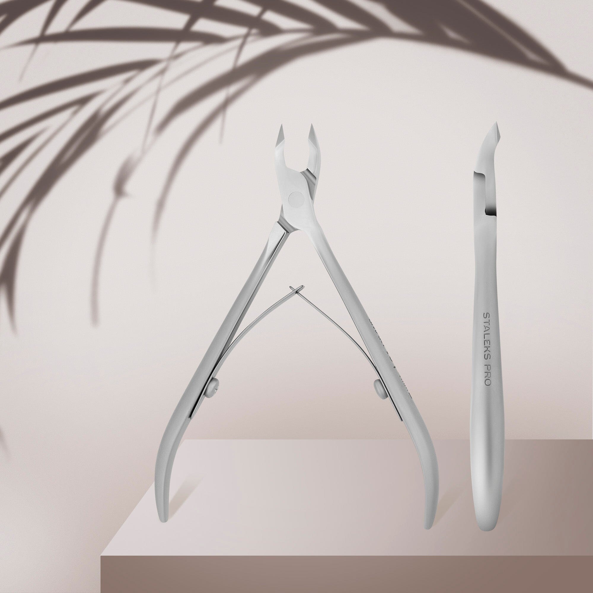 Staleks Professional Cuticle Nippers SMART 10 (4mm) - Precision Nail Care Tool for Manicure & Pedicure | Salon & Home Use