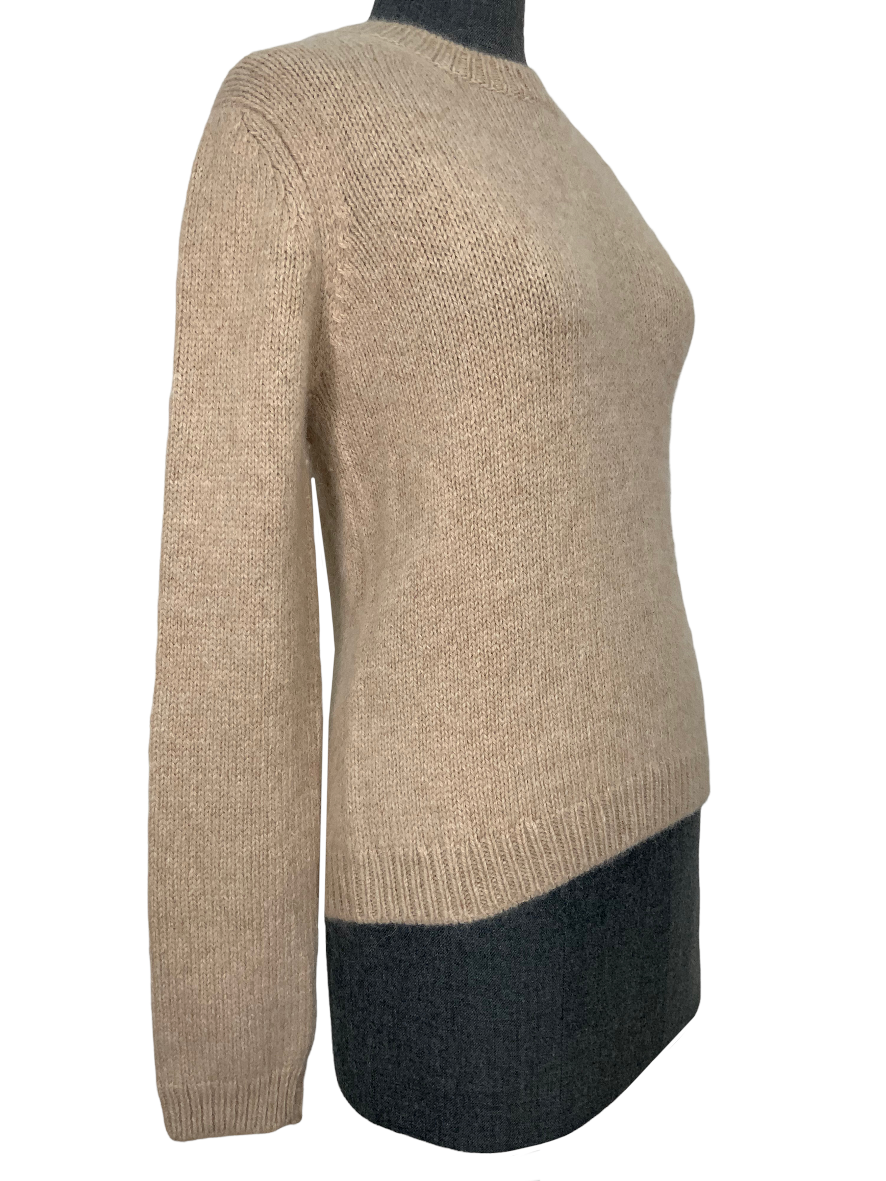 PRADA Women's Cashmere Sweater - Soft Luxury Knit Pullover, Size S - Perfect for Office Wear & Winter Fashion