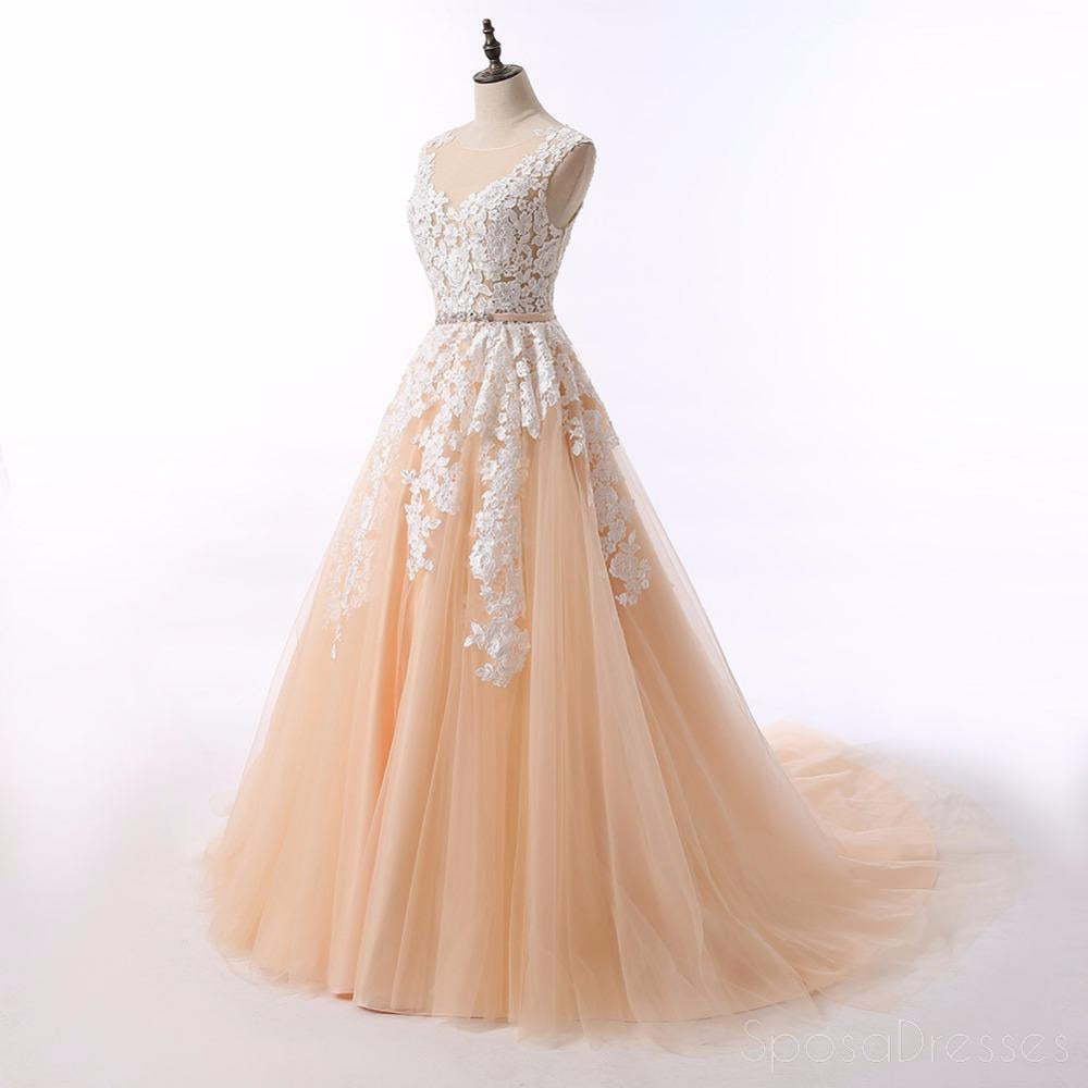 Elegant A-Line Lace Beaded Ball Gown - Long Evening Prom Dress for Sweet 16 Party | Custom Formal Dresses for Homecoming, Prom Night & Special Occasions