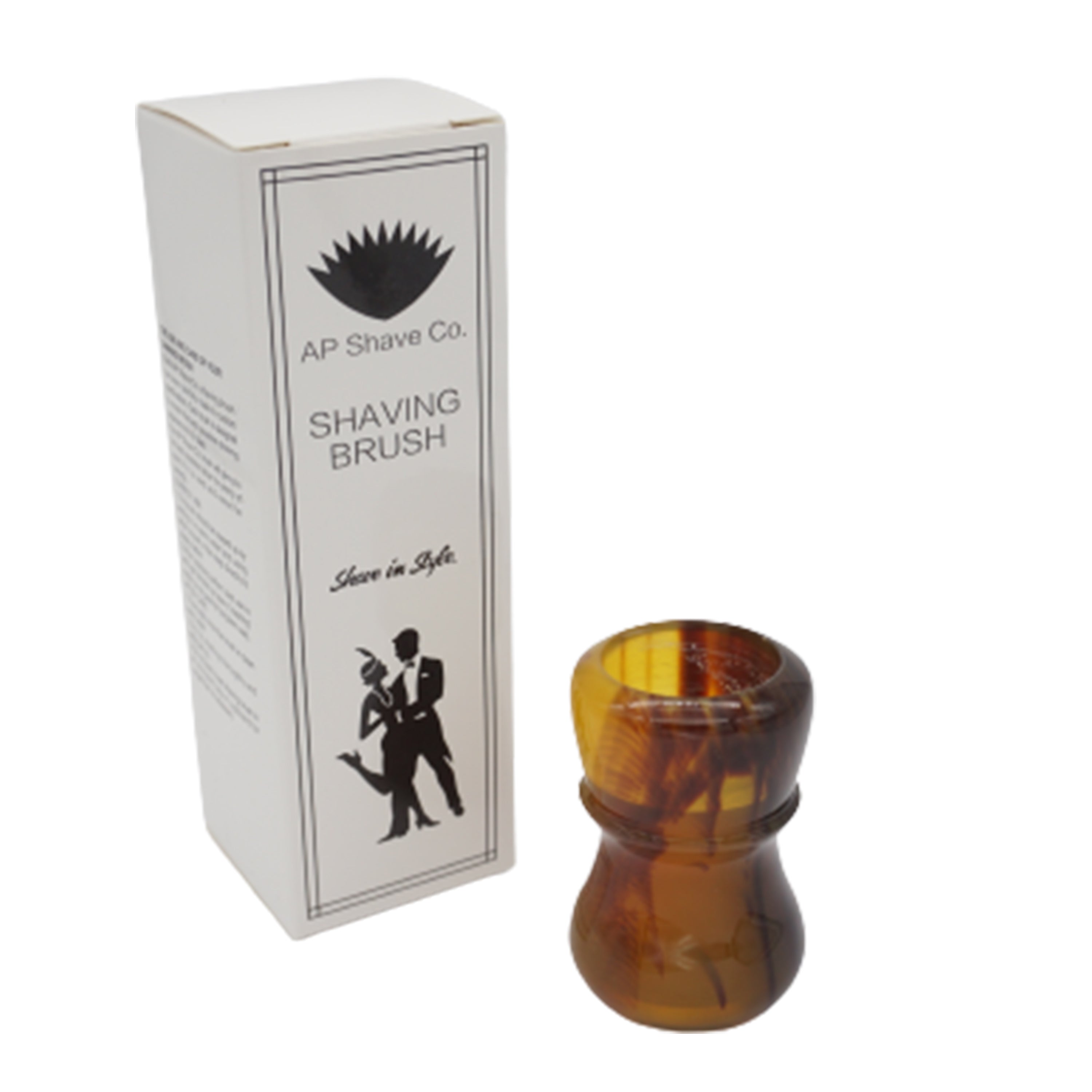 Premium Tortoise Handcrafted Shaving Brush Handle for 24mm & 26mm Knots - Perfect for Wet Shaving & Grooming Gifts