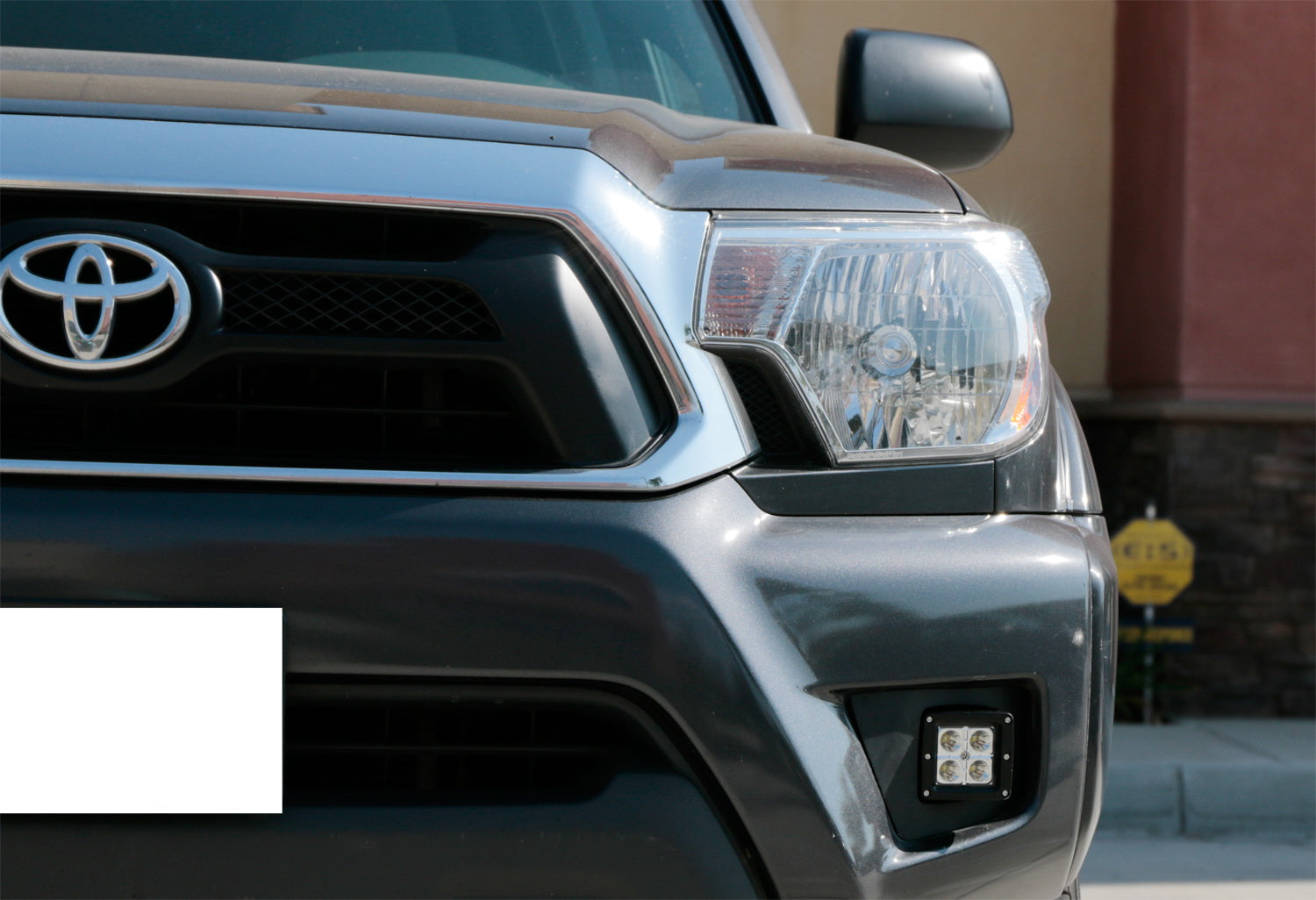 40W CREE Cubic LED Fog Lights with Mounting Bracket, Bezel & Wiring Kit - Compatible with 2012-2015 Toyota Tacoma | Off-Road, Night Driving & Foggy Weather Use