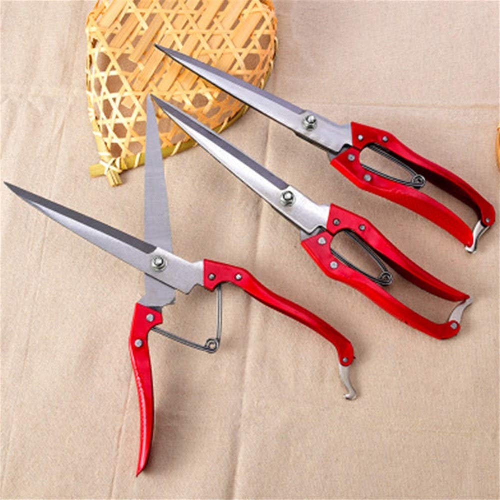 LYSGST Professional Sheep Wool Shears - Heavy Duty Farm Goat Shearing Scissors for Gardening & Livestock Care - Perfect for Trimming Wool, Fur & Garden Plants