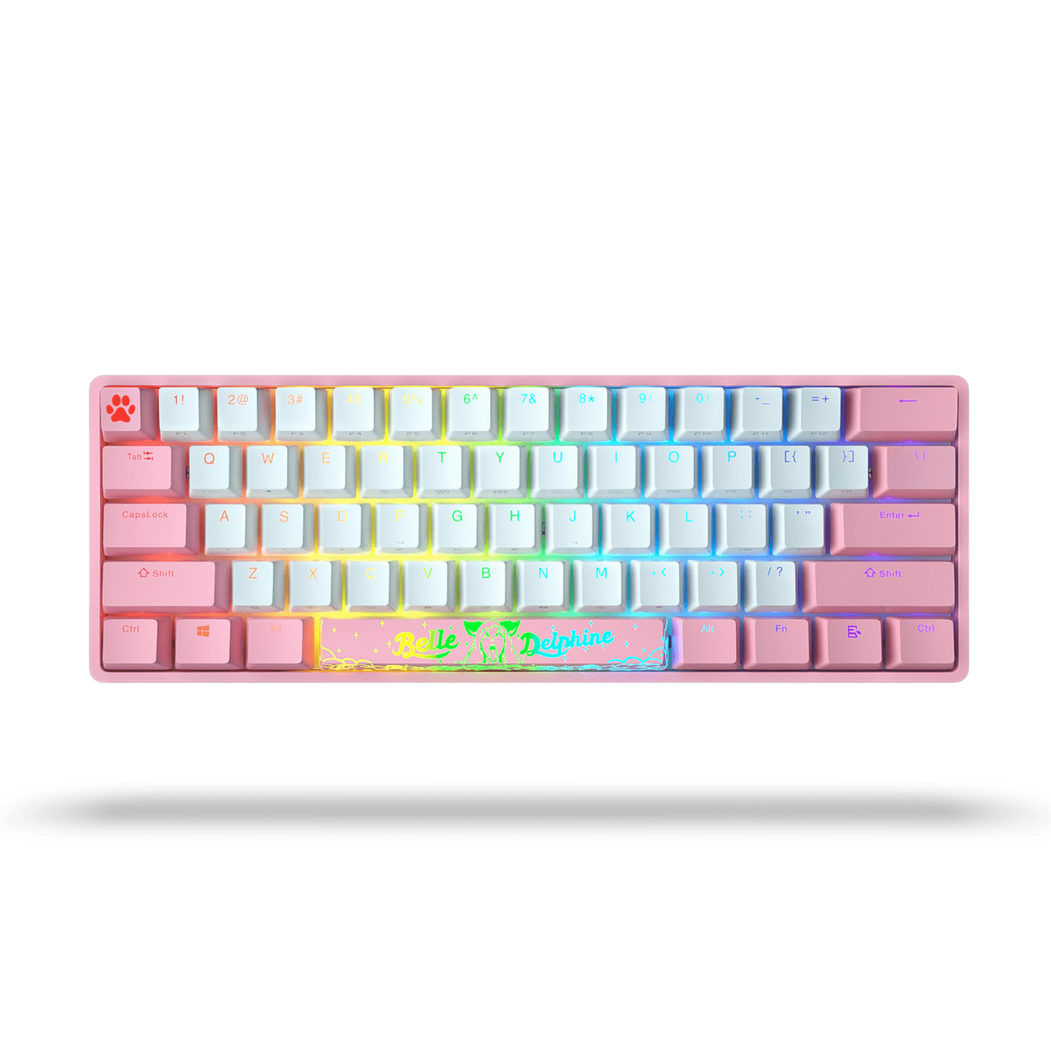Belle Delphine X Ghost Starter Kitty Combo - Cute Anime Gaming Merch for Streamers & Collectors | Perfect for Cosplay, Gaming Setups & Kawaii Decor