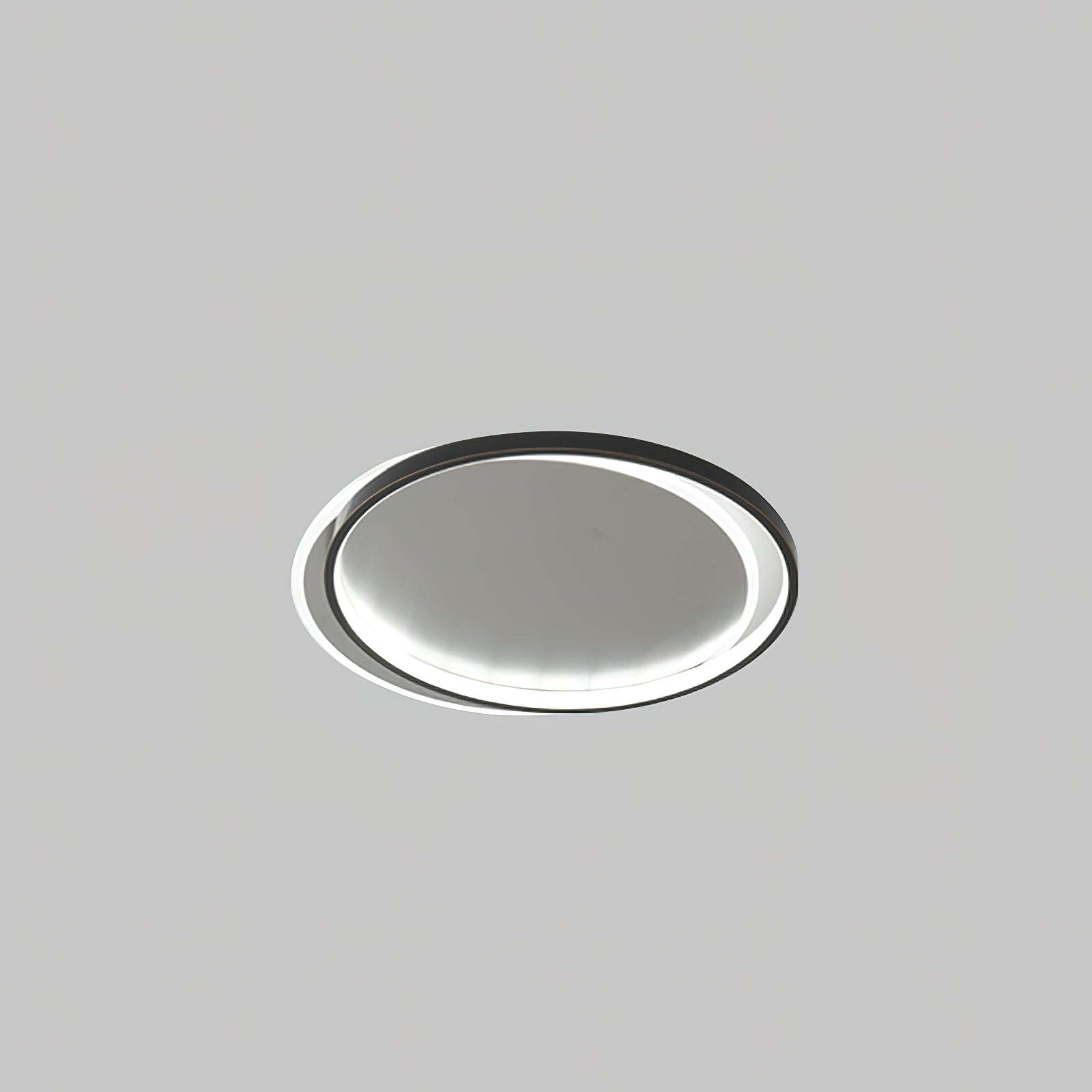 Double Layer Copper Ceiling Light Fixture - Modern Industrial Pendant Lighting for Living Room, Dining Room, Kitchen & Bedroom