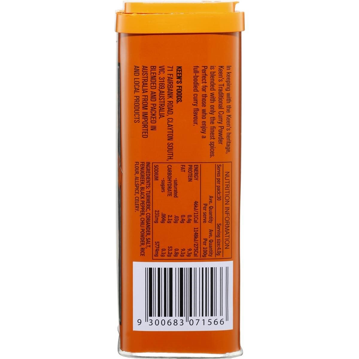 Keen's Traditional Curry Powder 120g - Authentic Indian Spice Blend for Cooking, Seasoning & Marinades - Perfect for Curries, Soups, Rice Dishes & BBQ