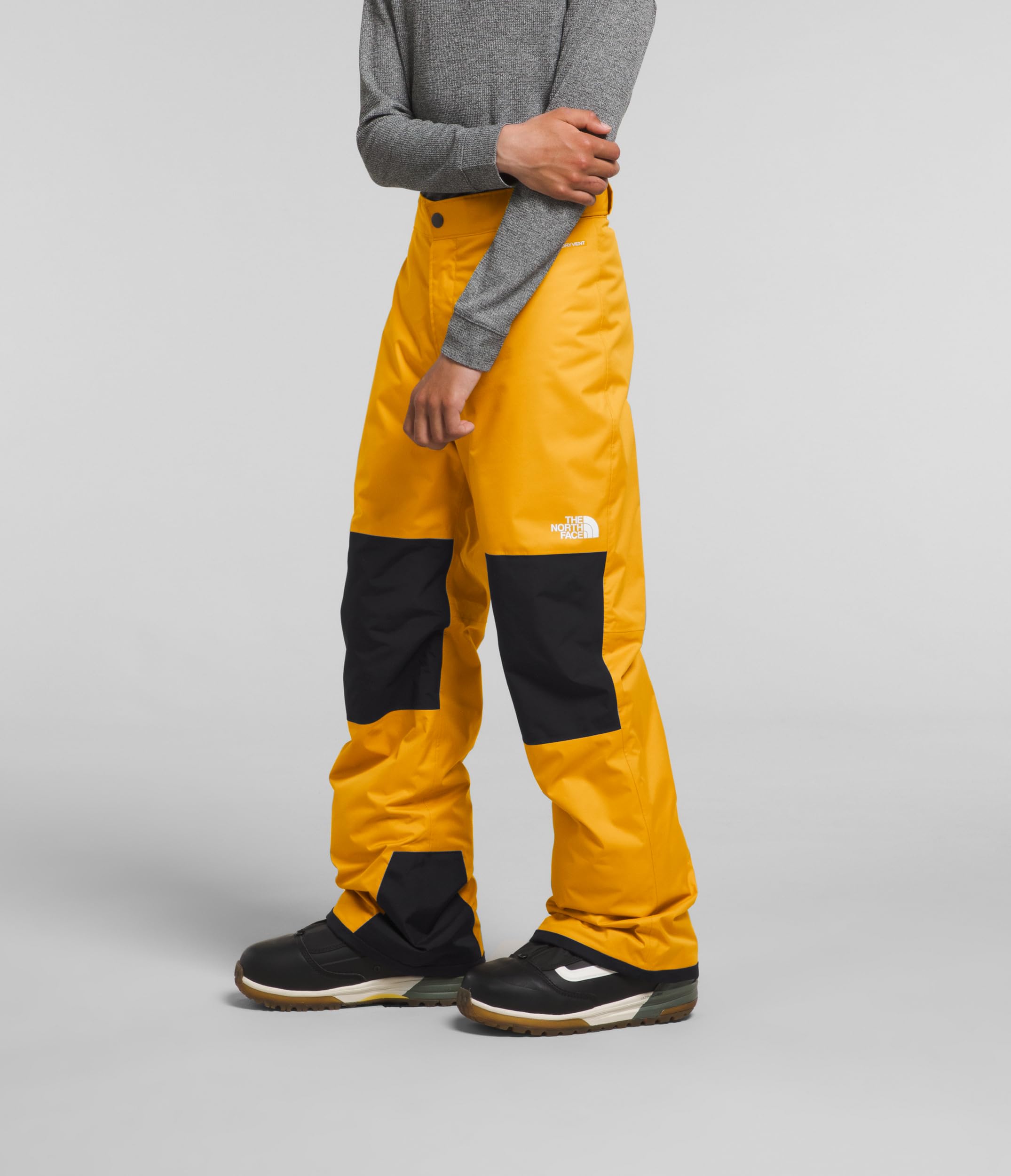 THE NORTH FACE Boys' Freedom Insulated Snow Pants - Waterproof Winter Ski Pants for Kids - Perfect for Snowboarding, Skiing & Cold Weather Outdoor Activities