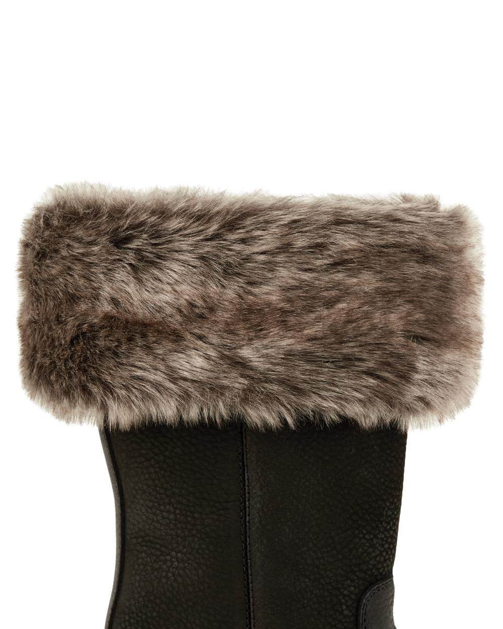 Dubarry Ladies Raftery Faux Fur Boot Liners - Warm Winter Insoles for Women's Boots - Perfect for Snow, Hiking & Cold Weather Comfort