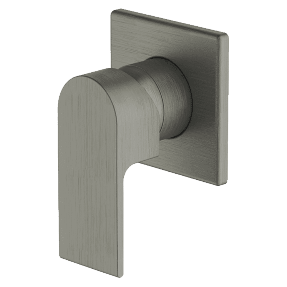Abey Park Avenue Shower Bath Mixer Faucet - Gunmetal Finish, Trim Kit Only (1SH EXT GM) - Perfect for Modern Bathroom & Spa Renovations