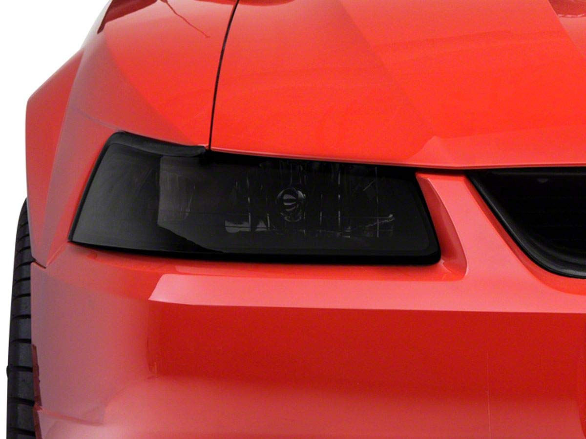 Dark Smoked Headlights for 1999-2004 Ford Mustang | Aggressive Style Upgrade | Perfect for Night Driving & Car Shows