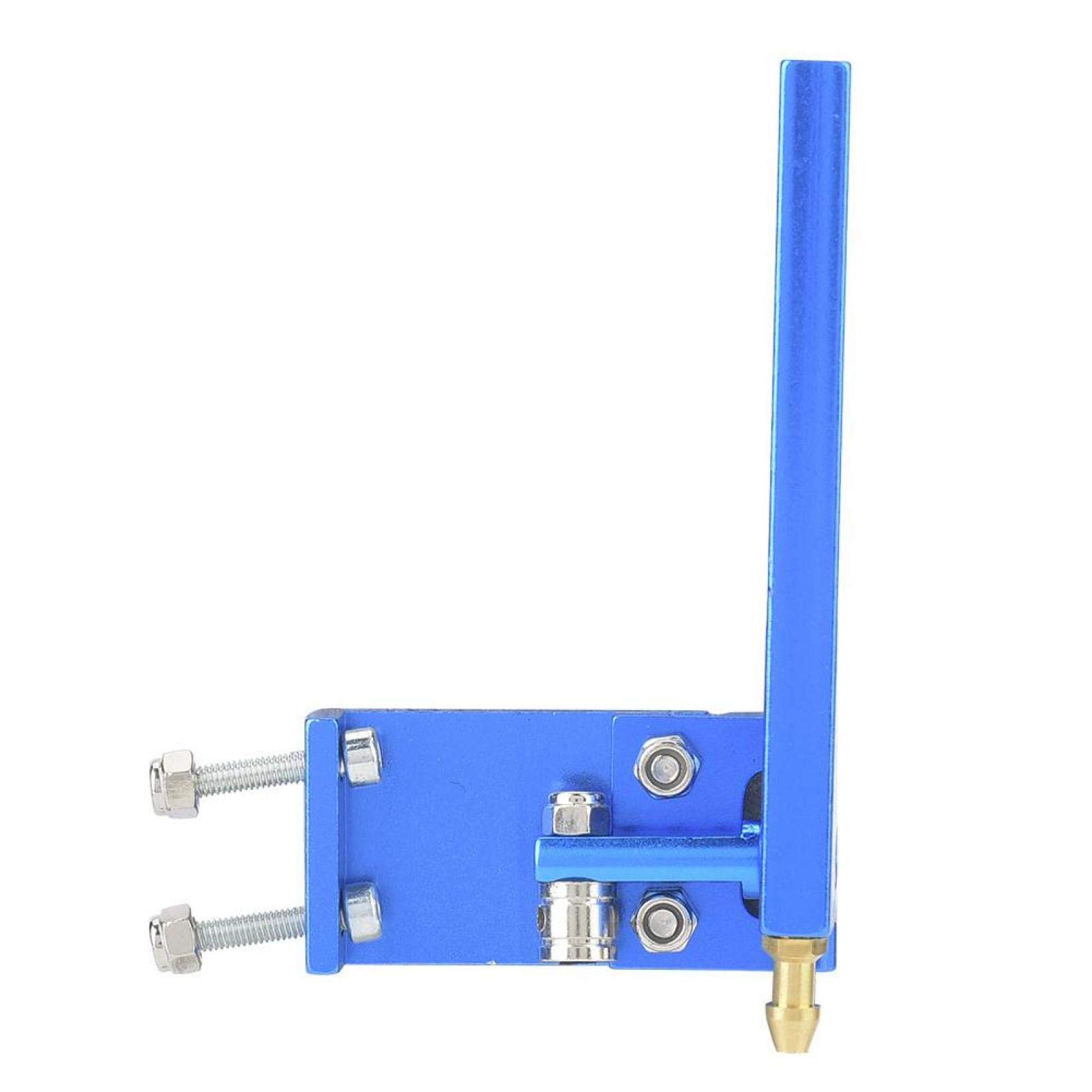 High-Performance Water Absorbing Steering Rudder with Aluminum Water Pickup Inlet for RC Boats - 95mm Blue | Perfect for Racing, Drifting & High-Speed RC Boat Control