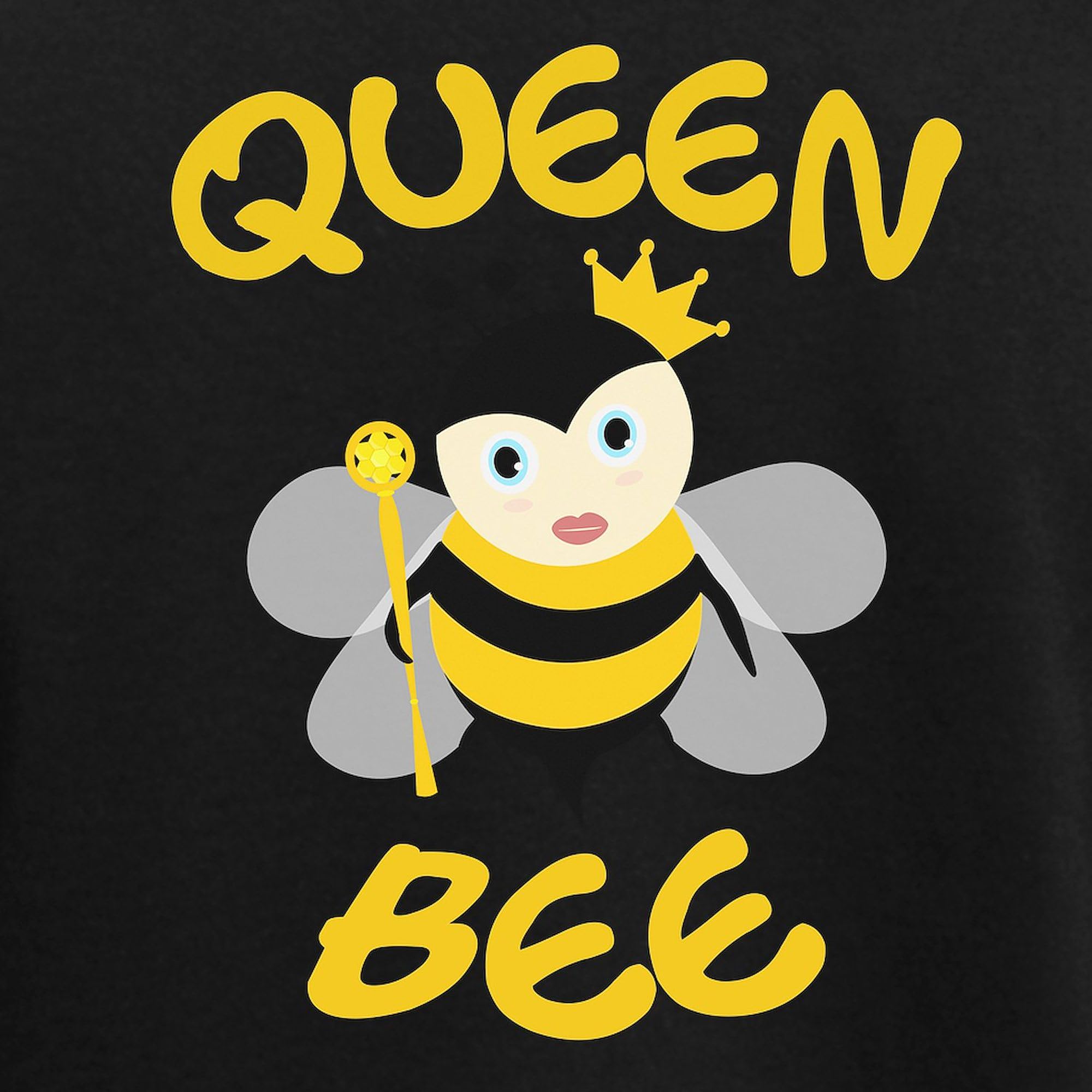 Queen Bee Pajamas for Women - Cute & Comfortable Novelty Sleepwear PJ Set - Perfect for Sleepovers, Bachelorette Parties & Cozy Nights