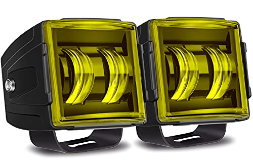 2x 3'' 30W 6D Yellow