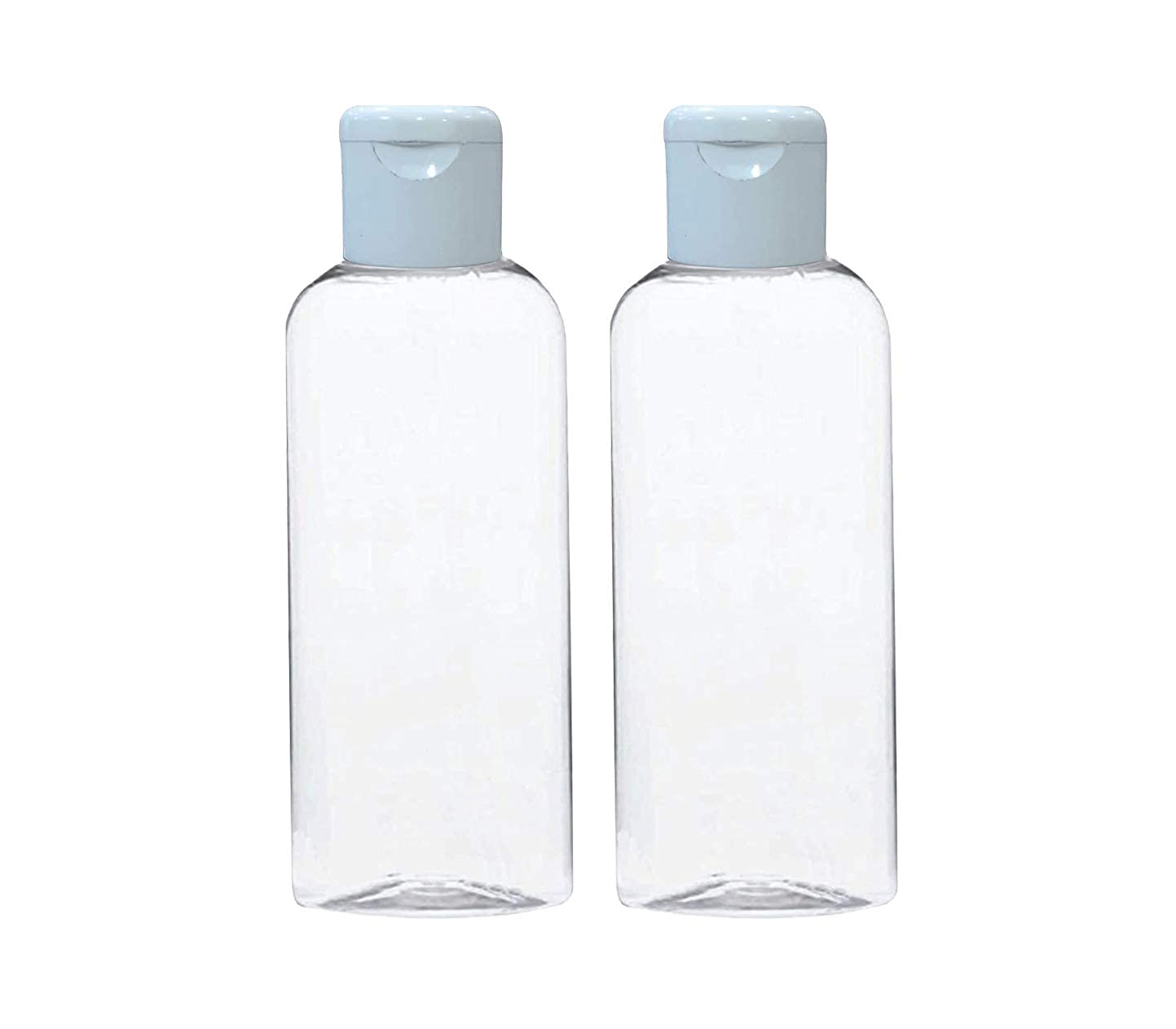 10-Pack 30ml Refillable Travel-Sized Clear Plastic Squeeze Bottles with Black Flip Cap - Leakproof Cosmetic Containers for Toiletries, Shampoo, Lotion & Essential Oils - Perfect for Travel, Gym & Home Organization