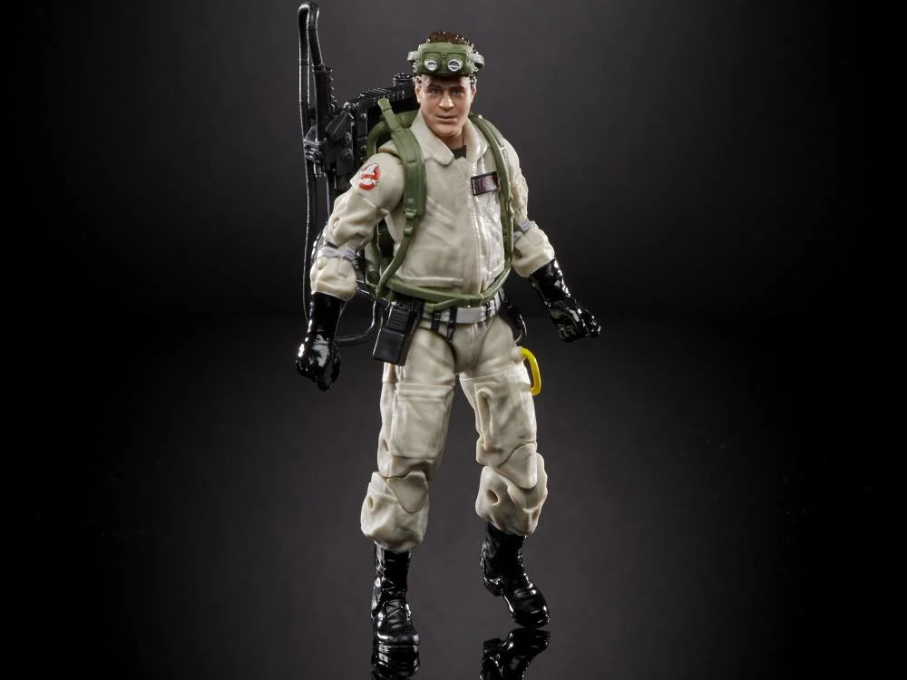 Ghostbusters Plasma Series Ray Stantz Action Figure with Terror Dog BAF - Collectible Toy for Fans, Halloween Decor, and Movie Display