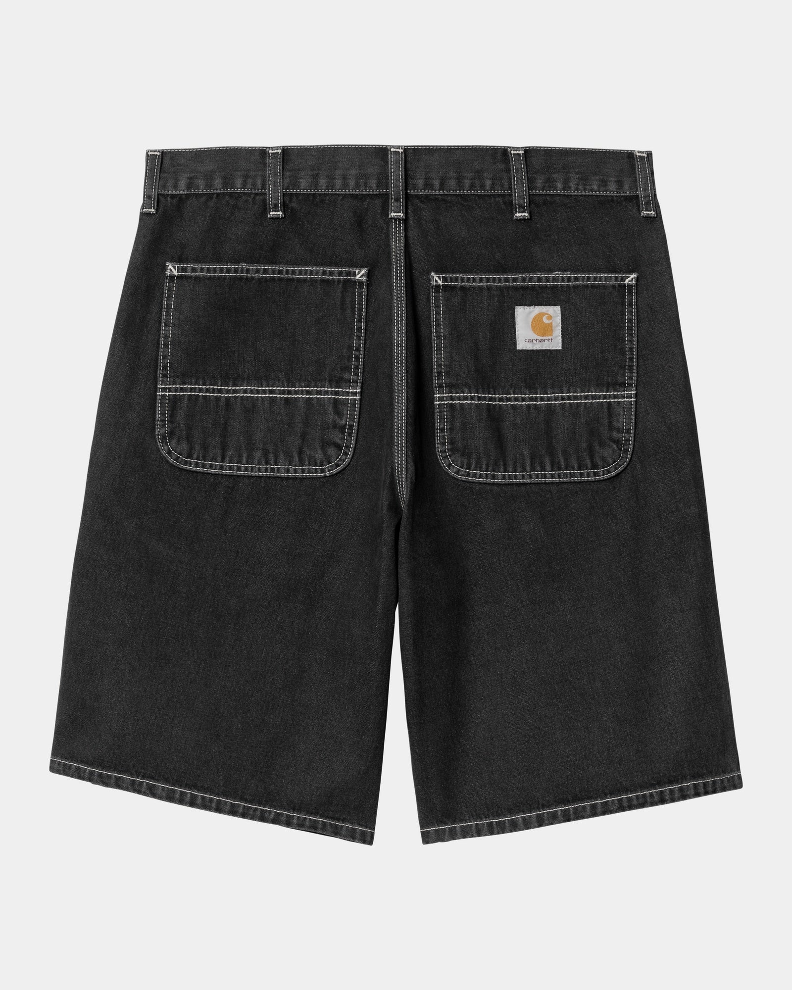Simple Short Denim Jeans | Black Stone Washed | Casual Wear for Men & Women | Perfect for Summer Outings & Beach Trips