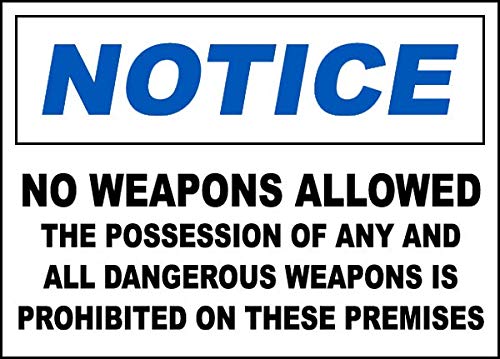 Vinyl Safety & Warning Stickers Bundle - 6 Pack (13