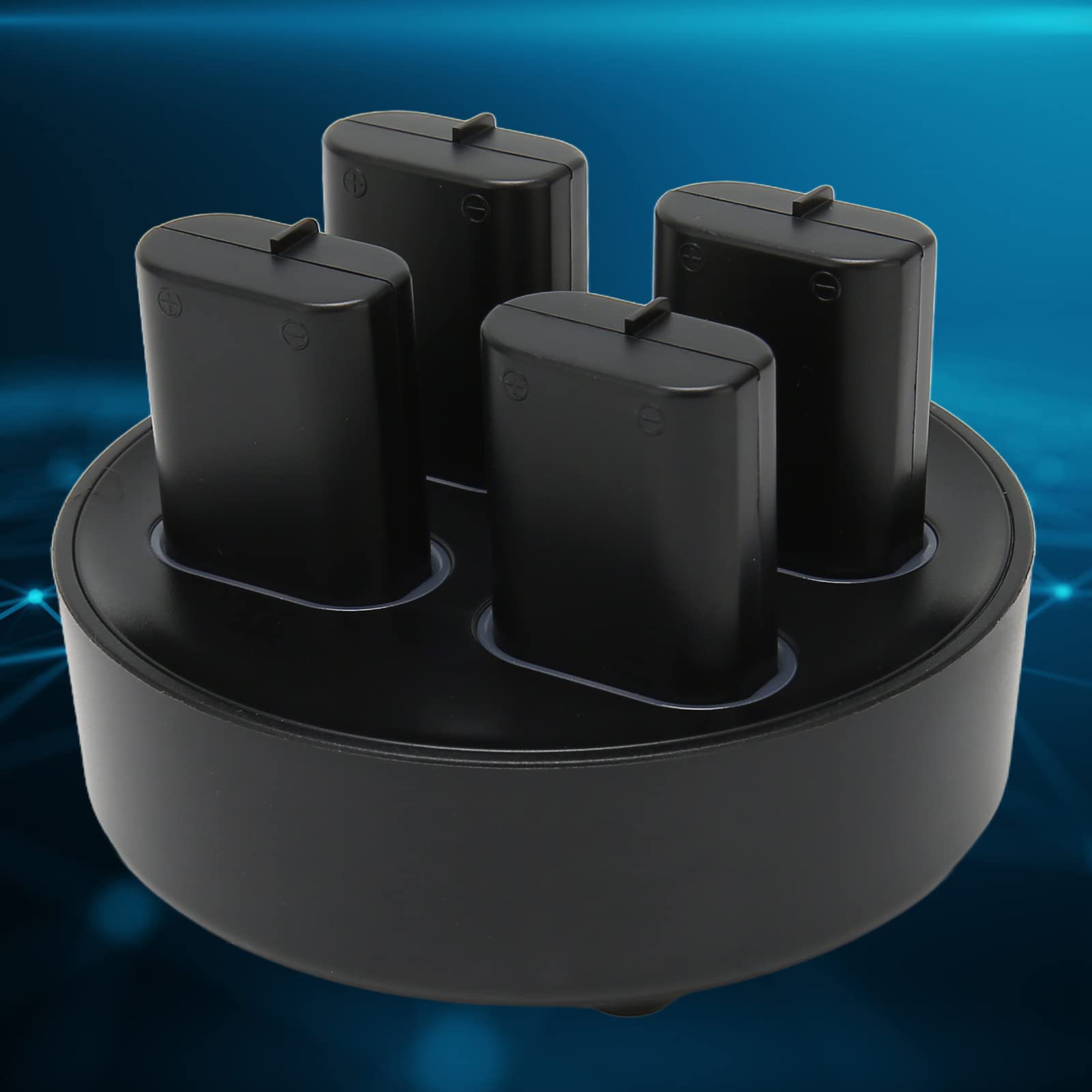 Fast Charger Station for Xbox One Controller with 4x800mAh Rechargeable Battery Packs - Compatible with Xbox One S/X - Perfect for Gaming Sessions & Multiplayer Battles
