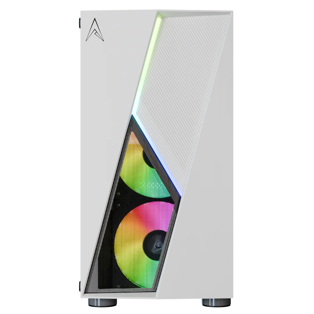 Allied Stinger RTX 4060 Ti Gaming PC - Intel Core i5 12400F Processor, 16GB RAM, 1TB SSD, White Desktop Computer for 4K Gaming & Streaming | Perfect for Esports, VR & Content Creation