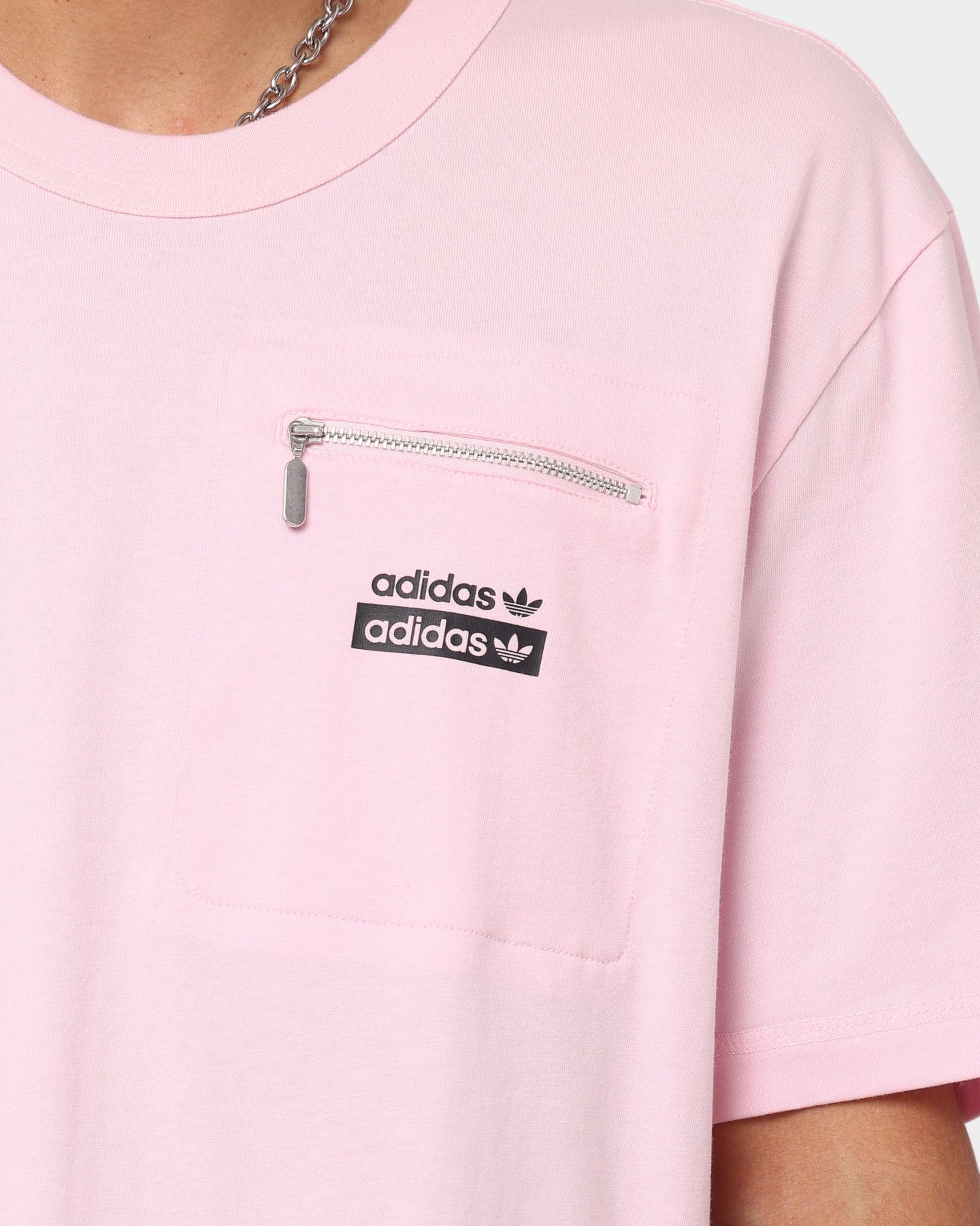 Adidas R.Y.V Loose Fit T-Shirt for Men - Clear Pink Cotton Casual Tee | Gym, Streetwear & Everyday Outfits