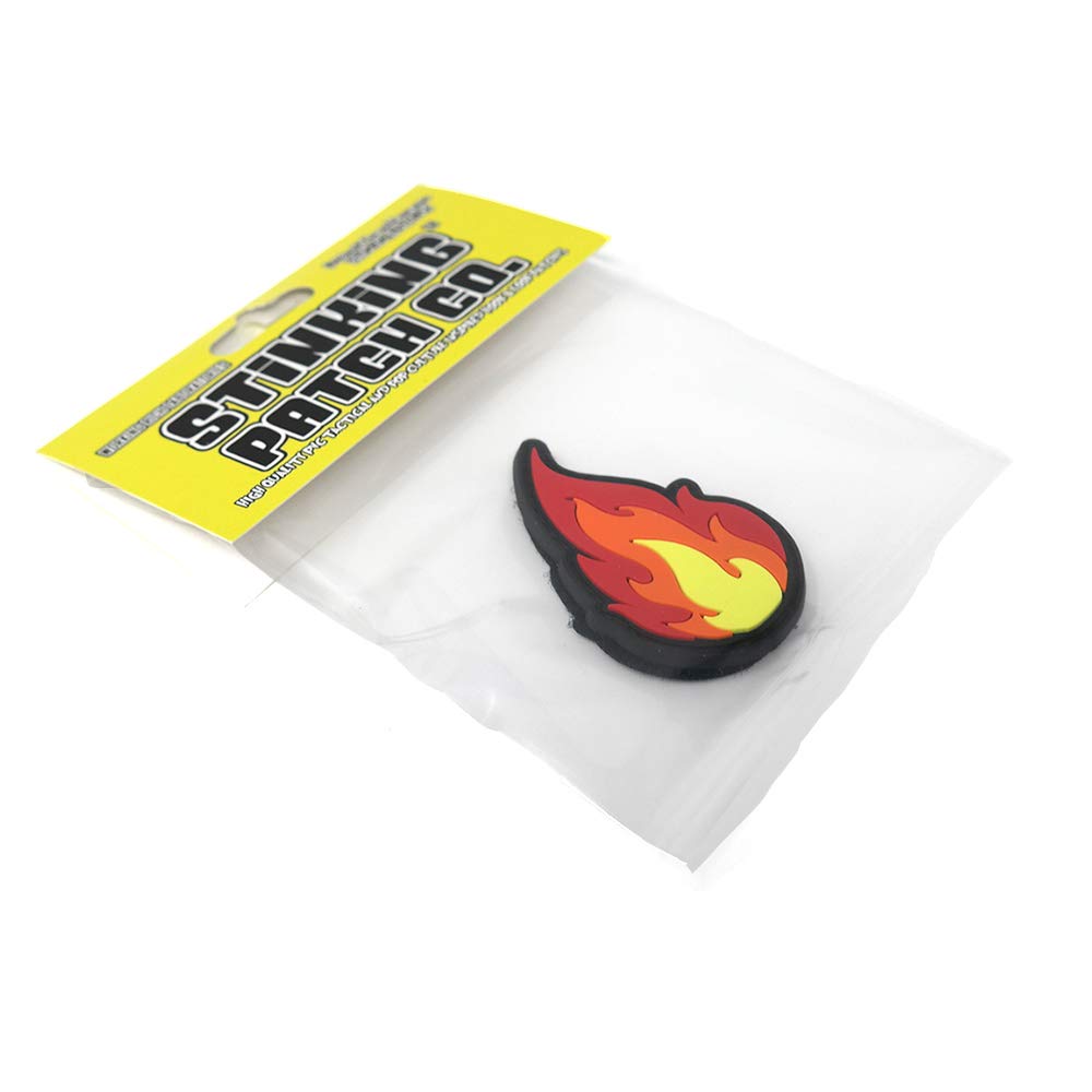 Flame Lick Fire PVC Rubber Tactical Hook and Loop Patch - Military Style Morale Patch for Tactical Gear, Backpacks & Uniforms | Durable Embroidered Badge for Outdoor Enthusiasts & Collectors