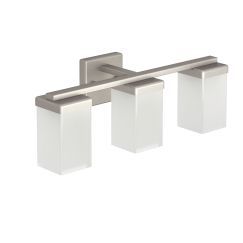 90 Degree 3 Globe Light Sconce - Brushed Nickel Wall Sconce YB8863BN by Moen - Perfect for Bedroom, Hallway, and Staircase Lighting