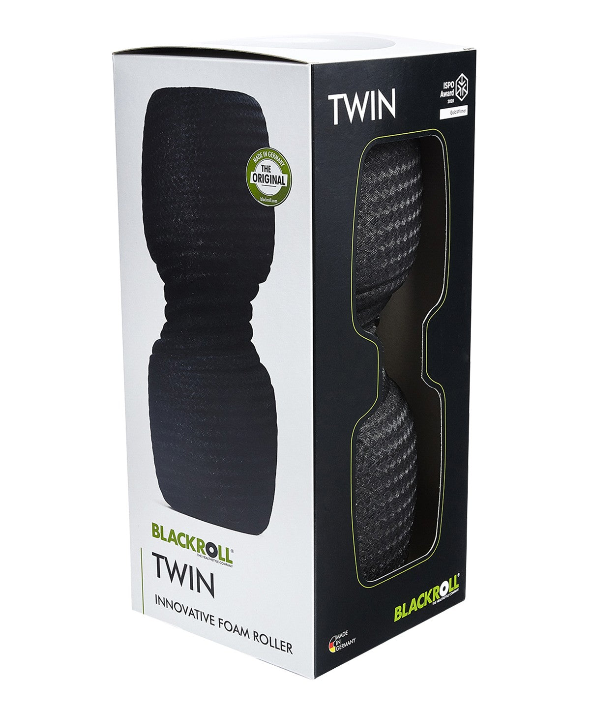 Premium Black Twin Foam Roller for Muscle Recovery & Deep Tissue Massage - Perfect for Gym, Yoga, and Home Workouts