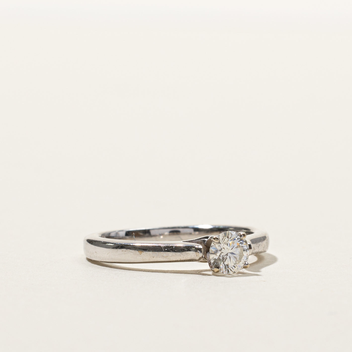 0.31ct Solitaire Celebration Fire Diamond Ring for Women - Size 5.5 | Elegant Engagement & Wedding Band | Perfect for Proposals, Anniversaries, and Special Occasions