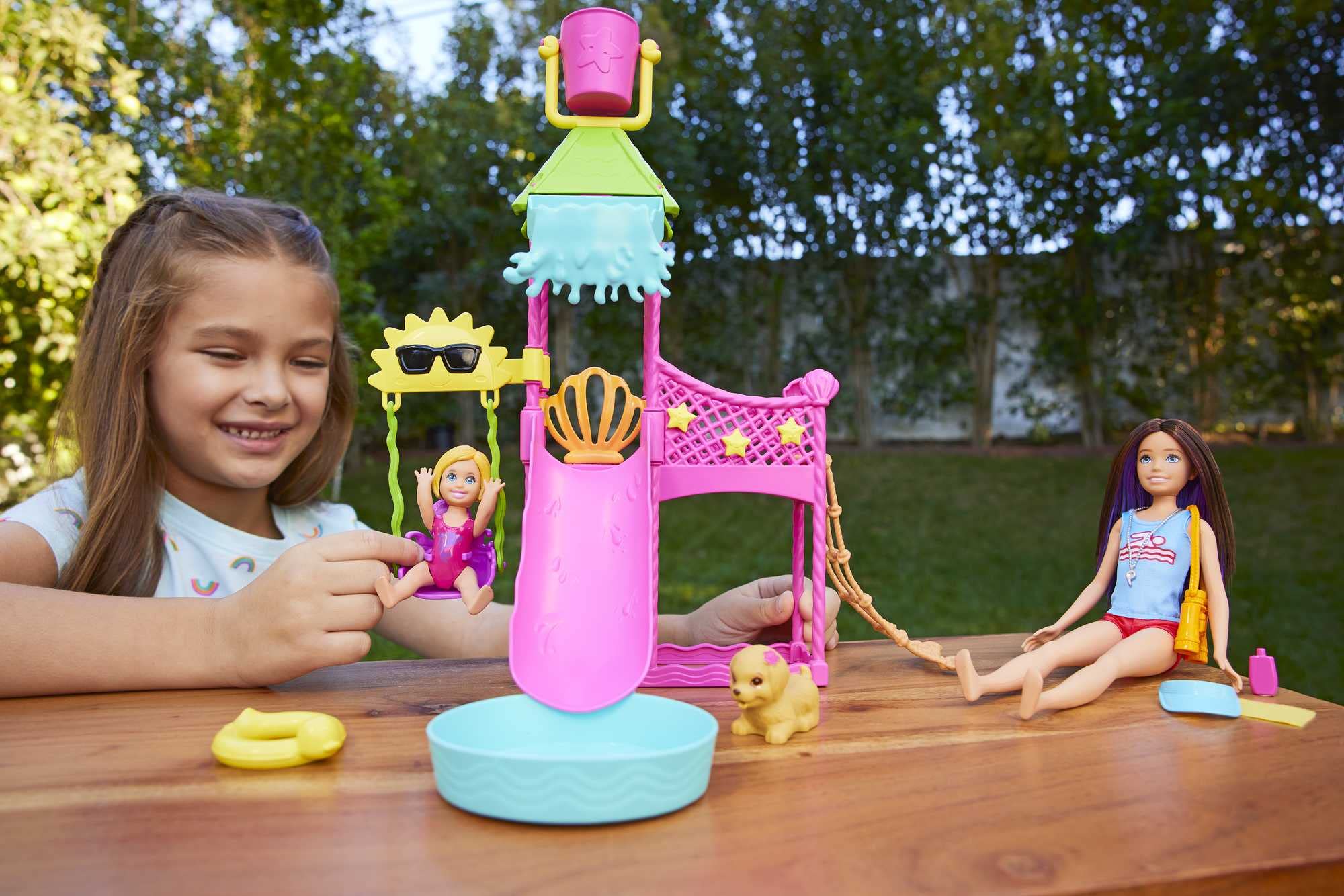Barbie Skipping Rope with Waterproof Handle - Fun Outdoor & Indoor Exercise Toy for Kids, Perfect for Playtime, Gym Class, and Backyard Activities