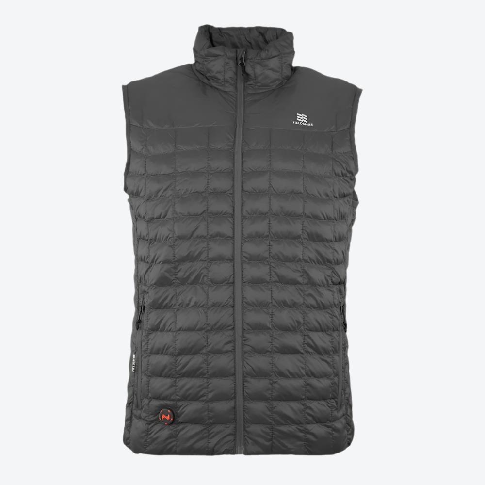 Backcountry Heated Vest for Men - Rechargeable Battery-Powered Warm Jacket for Winter Outdoor Activities, Hiking, and Camping