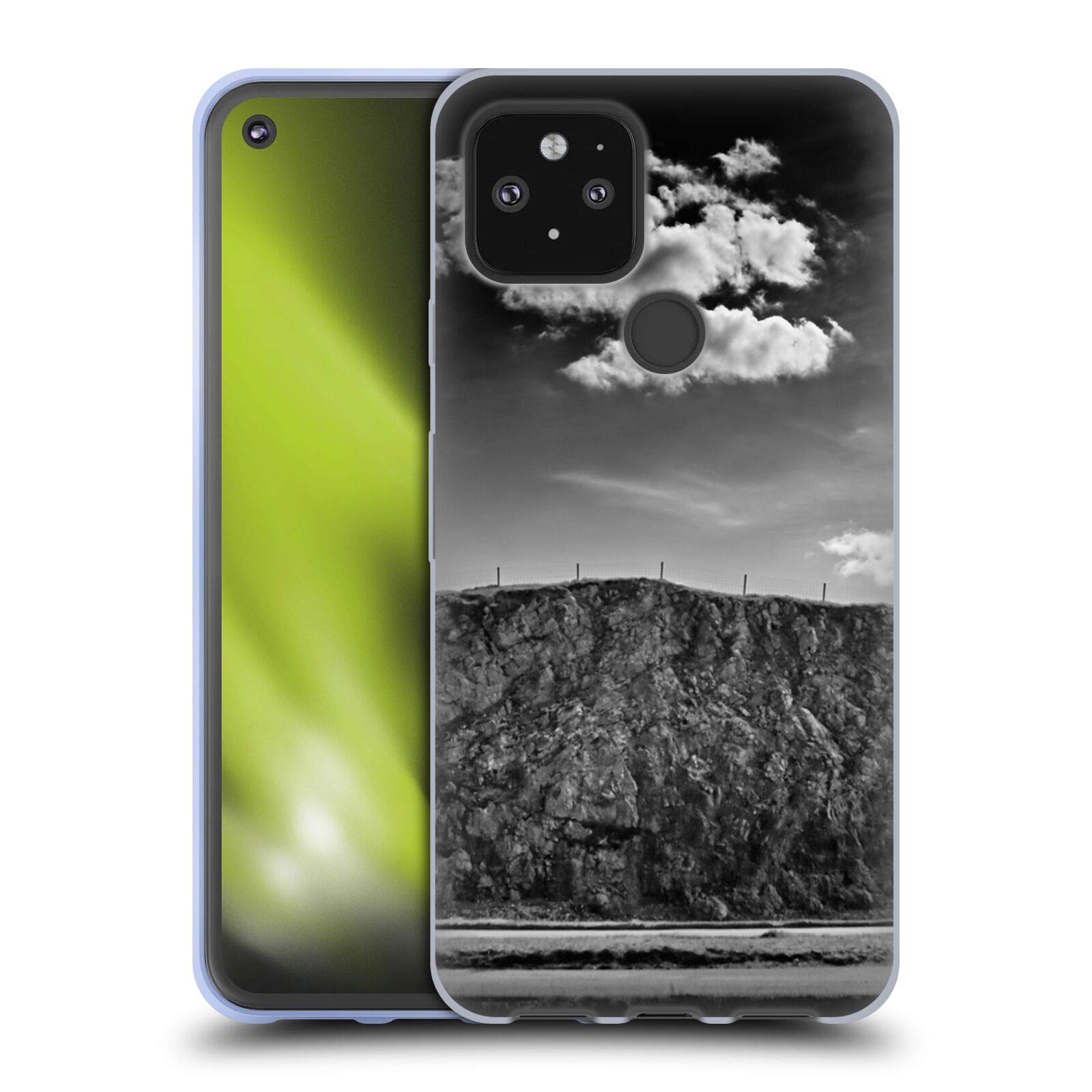 Head Case Designs 官方授权 Dorit Fuhg The Cloud 旅行故事软胶手机壳 兼容 Google Pixel 5 5G 保护壳 旅行必备