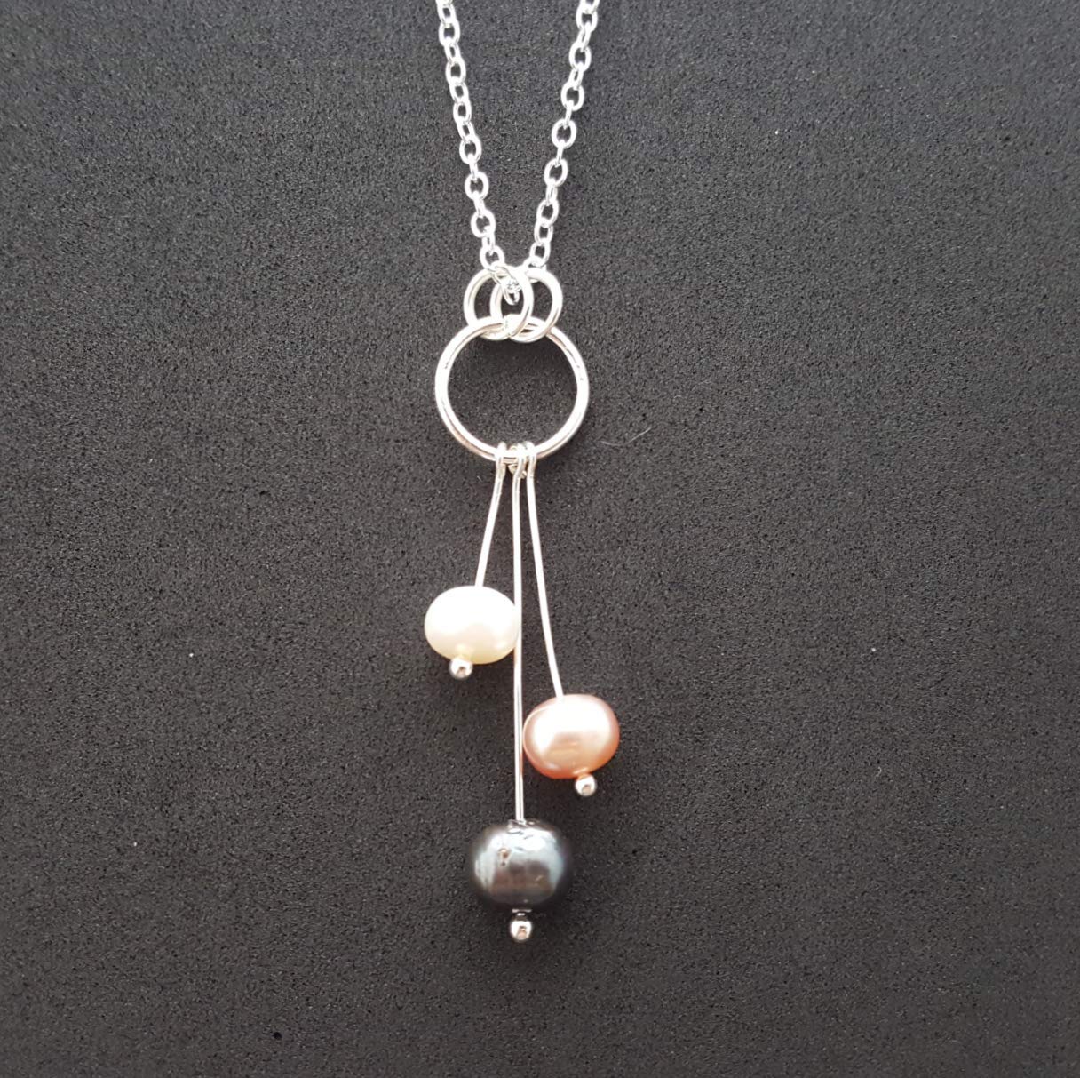 Handmade Hawaiian Pearl Necklace - June Birthstone Jewelry for Women | Beach Jewelry & Birthday Gift